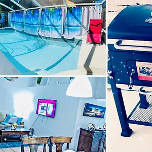  Holiday home Cozy Pool House Close To Attractions In